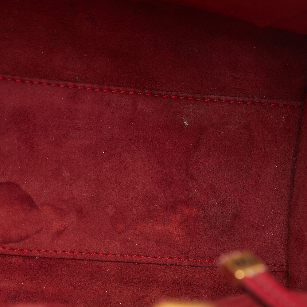 Auth Dior Dioraddict Top Handle Bag Red #146893D13B - Picture 9 of 14